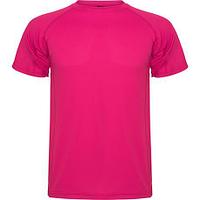 Спортивная футболка MONTECARLO мужская, ТЕМНО-РОЗОВЫЙ XL
