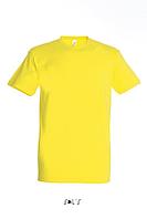 Фуфайка (футболка) IMPERIAL мужская,Лимонный XXL