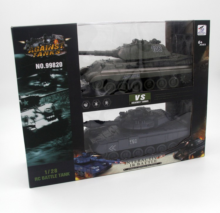 Радиоуправляемый танковый бой T90 и Tiger King 1:28 - 99820 - фото 8 - id-p224388192