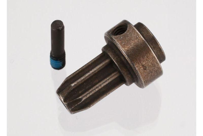 Drive hub, front, hardened steel (1)/ screw pin (1) - фото 1 - id-p224388194
