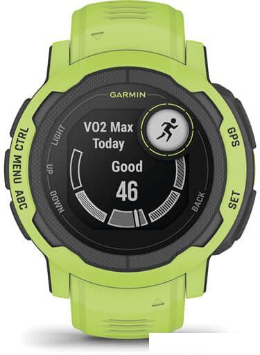 Умные часы Garmin Instinct 2 45 мм (электрик лайм) - фото 5 - id-p224285316