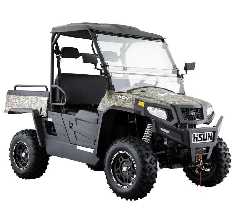 Багги HISUN 550UTV  SECTOR зеленый камуфляжный