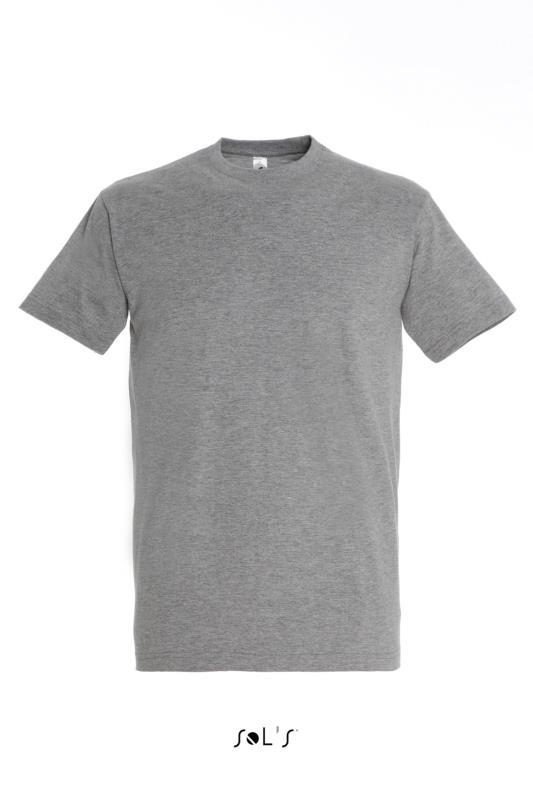 Фуфайка (футболка) IMPERIAL мужская,Серый меланж XL - фото 1 - id-p224384442