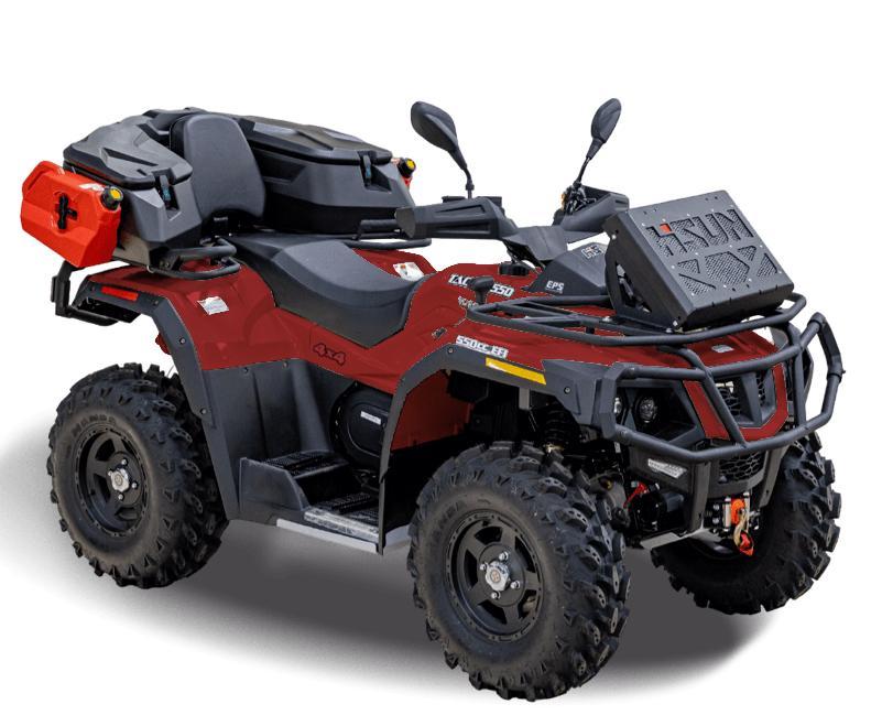 Квадроцикл HISUN 750ATV Люкс комплектация Бордовый - фото 1 - id-p224388502