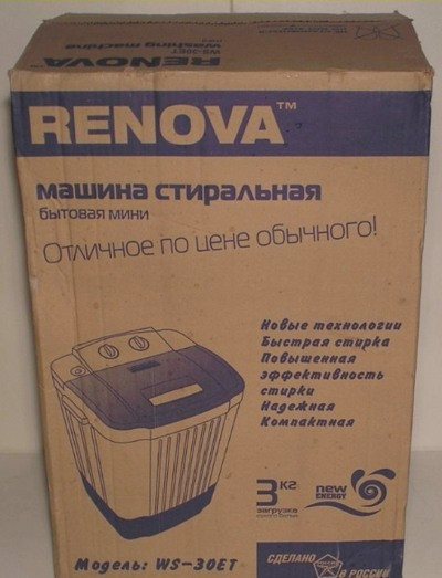 Активаторная стиральная машина Renova WS-30ET - фото 5 - id-p194257496