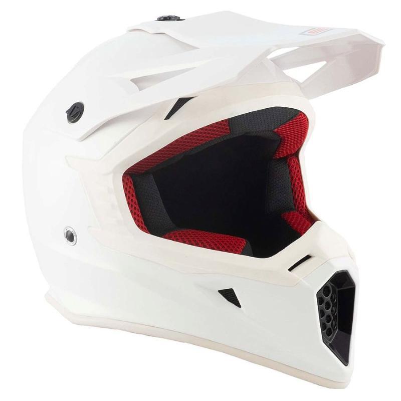 Шлем кроссовый ORIGINE HERO Solid белый XL - фото 4 - id-p224388543