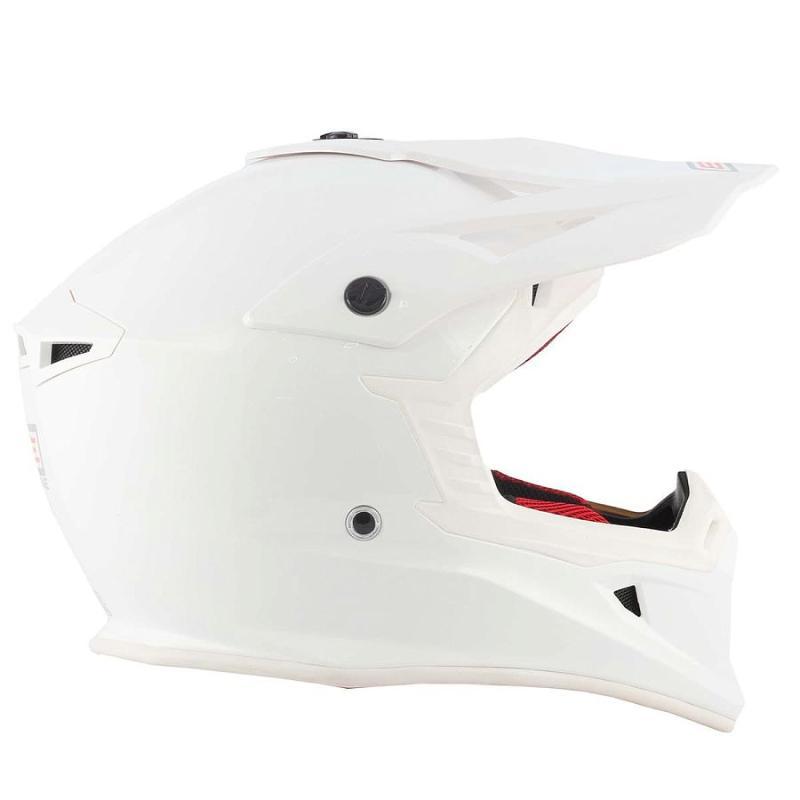 Шлем кроссовый ORIGINE HERO Solid белый XL - фото 5 - id-p224388543