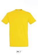 Фуфайка (футболка) IMPERIAL мужская,Жёлтый 4XL