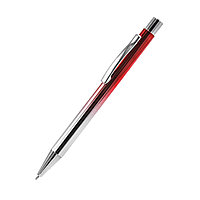 Ручка металлическая Синергия, красная