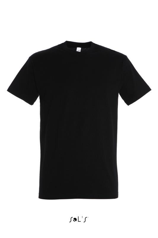 Фуфайка (футболка) IMPERIAL мужская,Глубокий черный S - фото 1 - id-p224384493