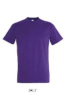 Фуфайка (футболка) IMPERIAL мужская,Темно-фиолетовый XXL