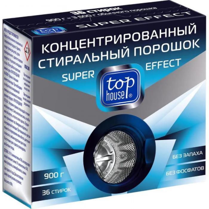 Средство Стиральный порошок Top House Super Effect 900g 180681