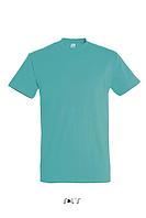 Фуфайка (футболка) IMPERIAL мужская,Карибский голубой XL
