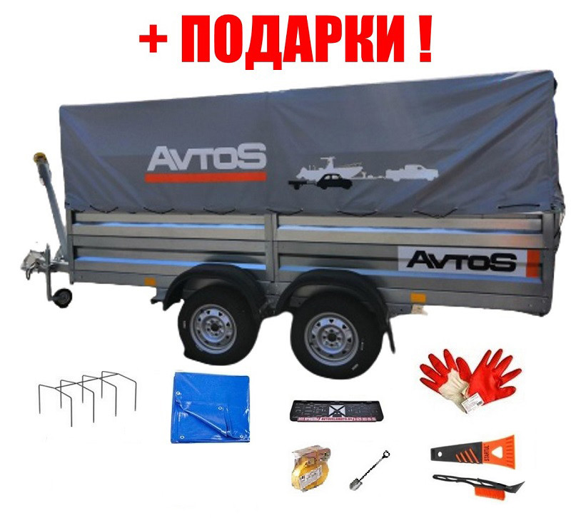 Прицеп Avtos А30М2В тент 400 - фото 1 - id-p224388615