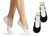 Женские черные носки-"невидимки"