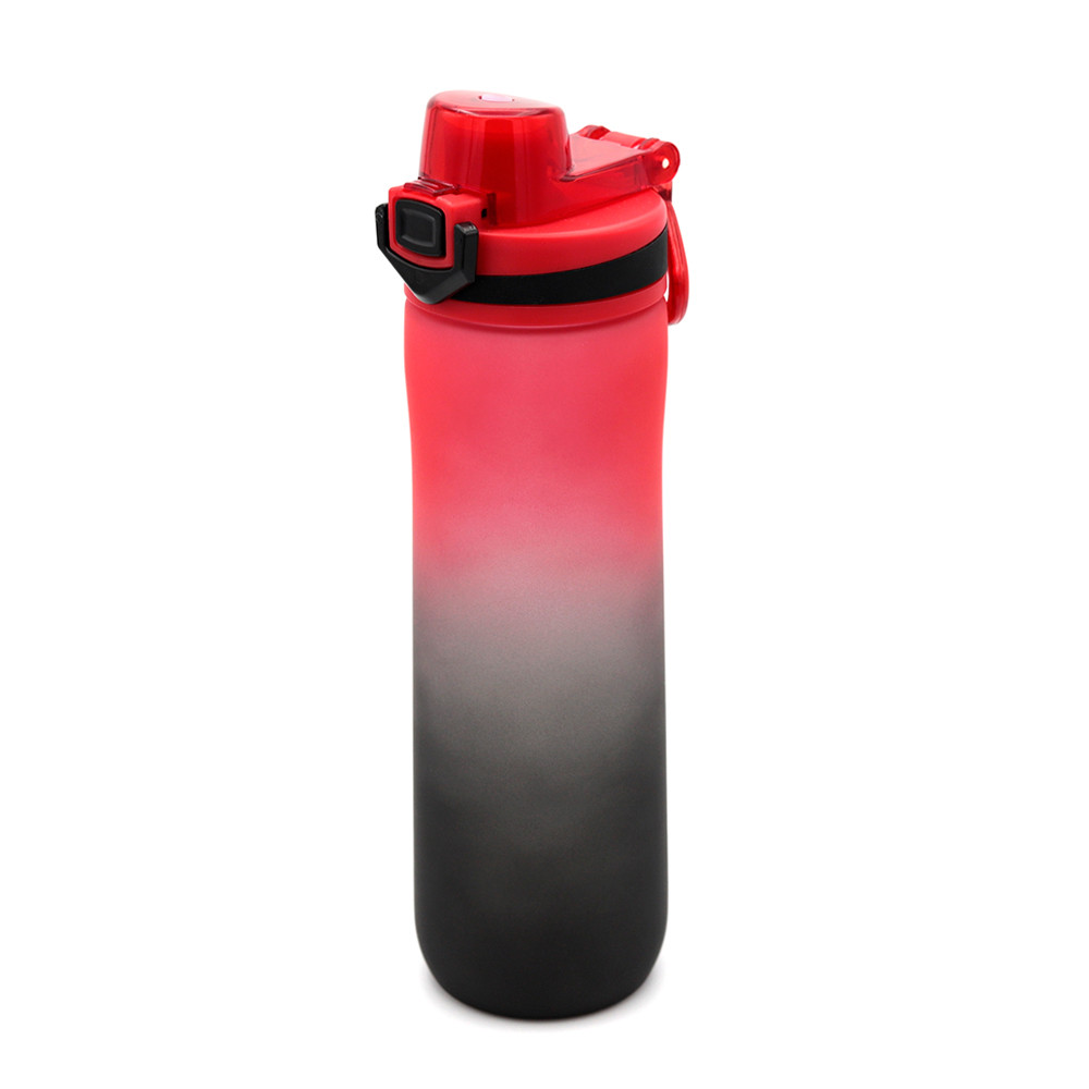 Пластиковая бутылка Verna Soft-touch, красная - фото 1 - id-p224385645