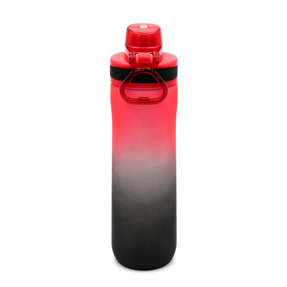 Пластиковая бутылка Verna Soft-touch, красная - фото 3 - id-p224385645