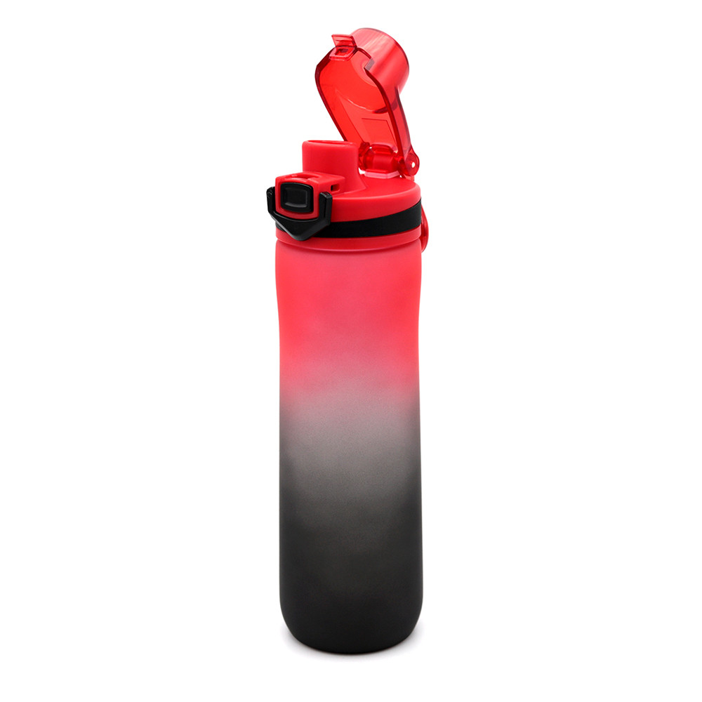 Пластиковая бутылка Verna Soft-touch, красная - фото 4 - id-p224385645