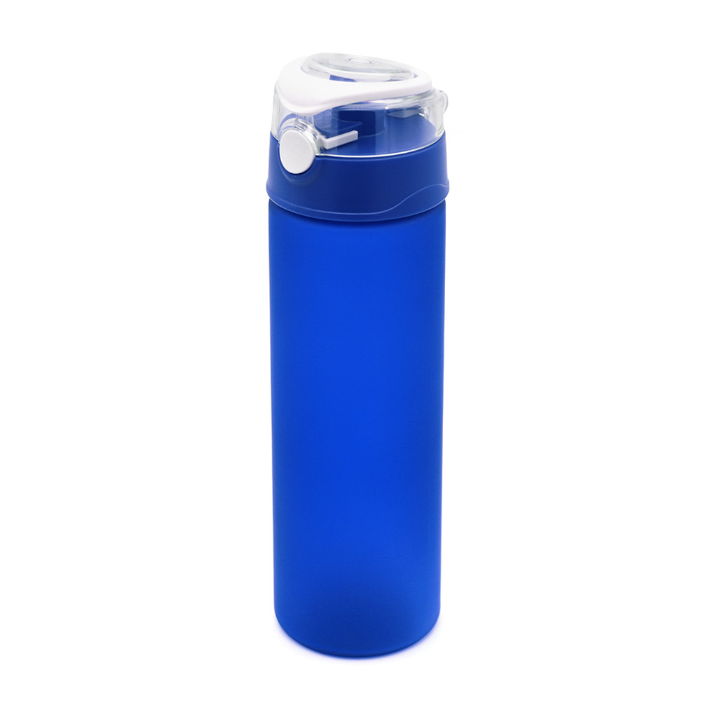 Пластиковая бутылка Narada Soft-touch, синяя - фото 1 - id-p224385646