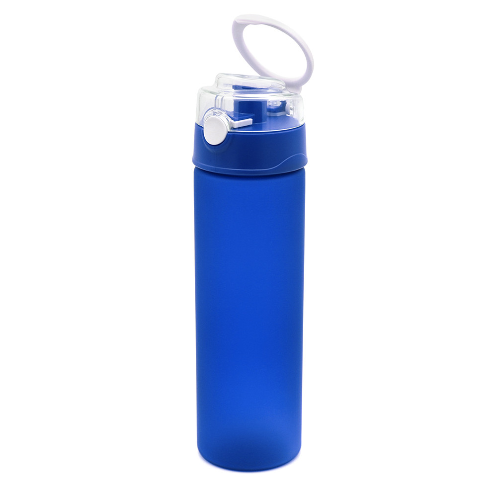 Пластиковая бутылка Narada Soft-touch, синяя - фото 2 - id-p224385646