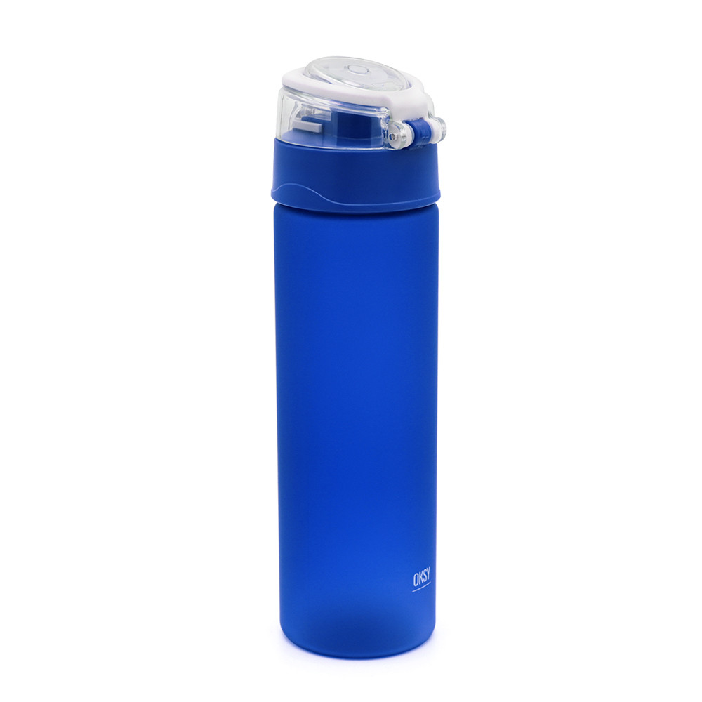 Пластиковая бутылка Narada Soft-touch, синяя - фото 3 - id-p224385646