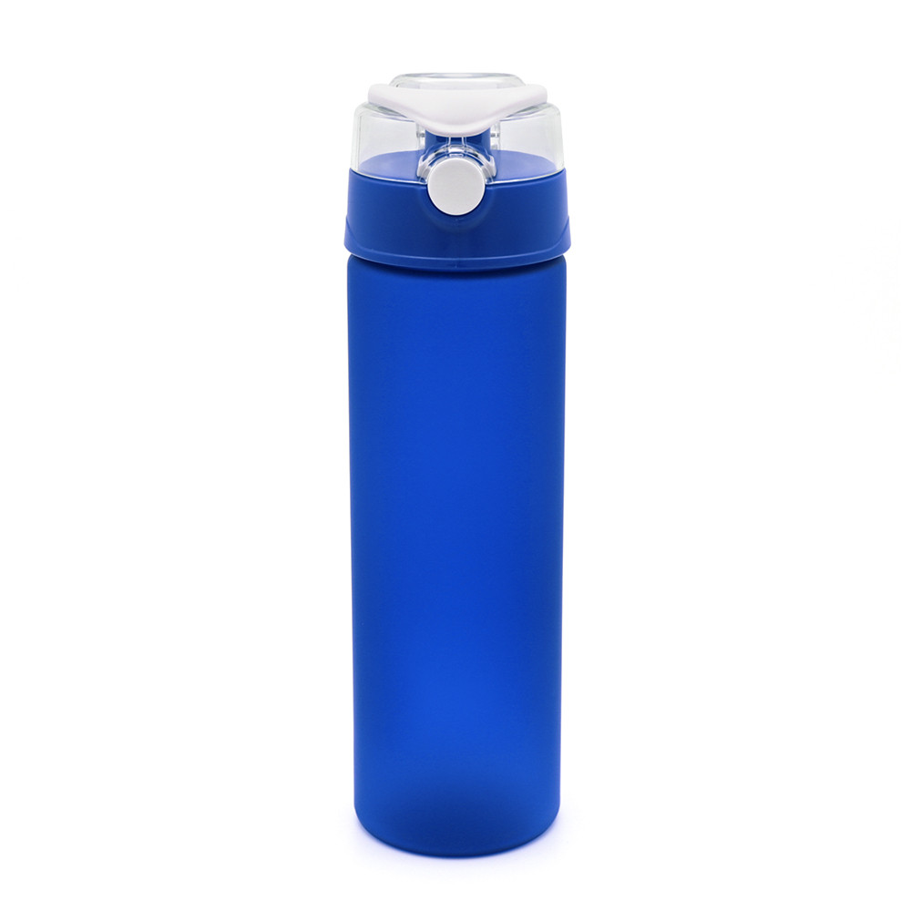 Пластиковая бутылка Narada Soft-touch, синяя - фото 4 - id-p224385646