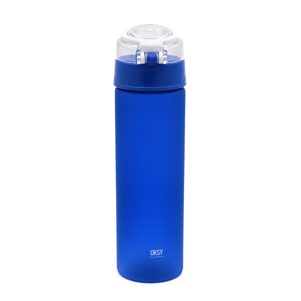 Пластиковая бутылка Narada Soft-touch, синяя - фото 5 - id-p224385646