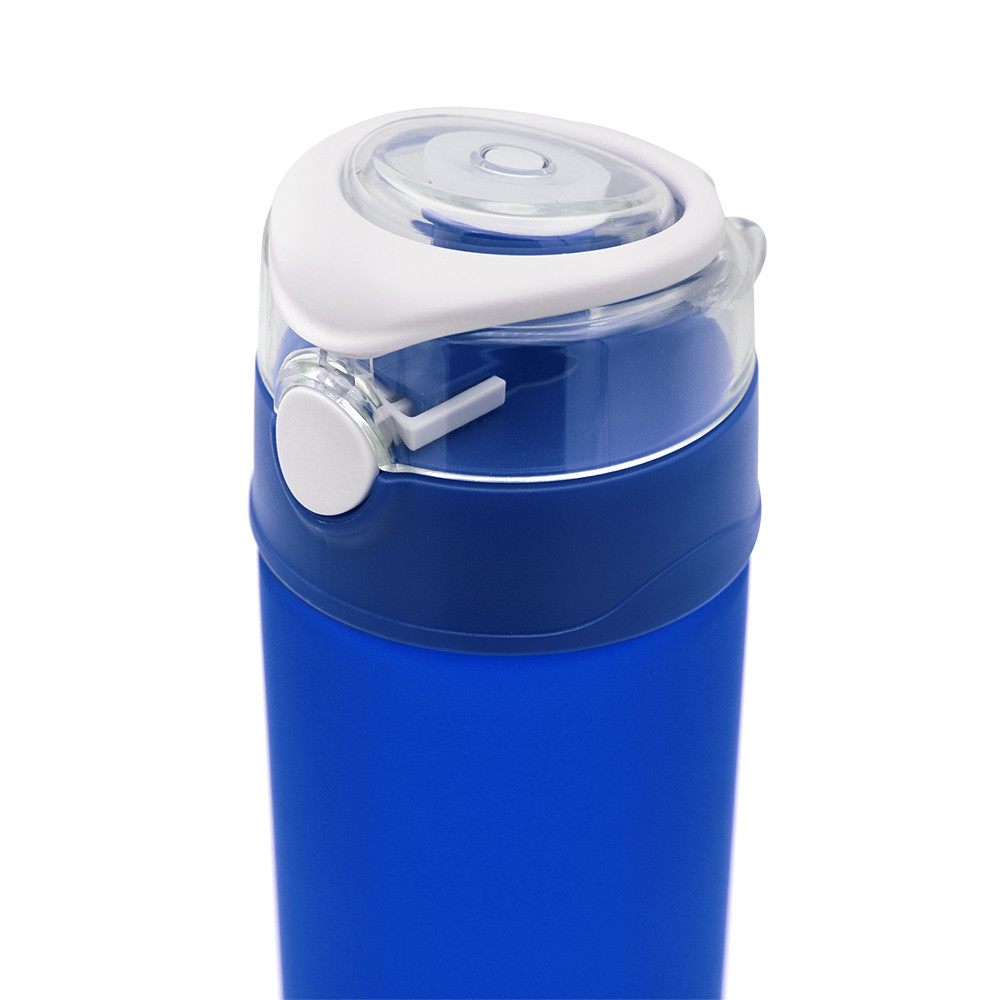 Пластиковая бутылка Narada Soft-touch, синяя - фото 6 - id-p224385646