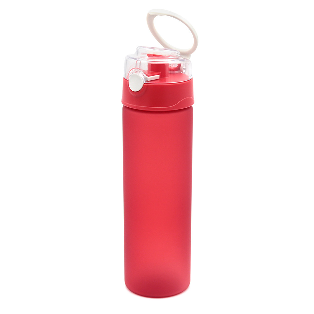 Пластиковая бутылка Narada Soft-touch, красная - фото 2 - id-p224385647