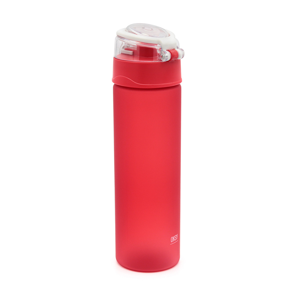 Пластиковая бутылка Narada Soft-touch, красная - фото 3 - id-p224385647