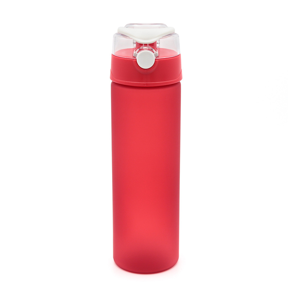 Пластиковая бутылка Narada Soft-touch, красная - фото 4 - id-p224385647