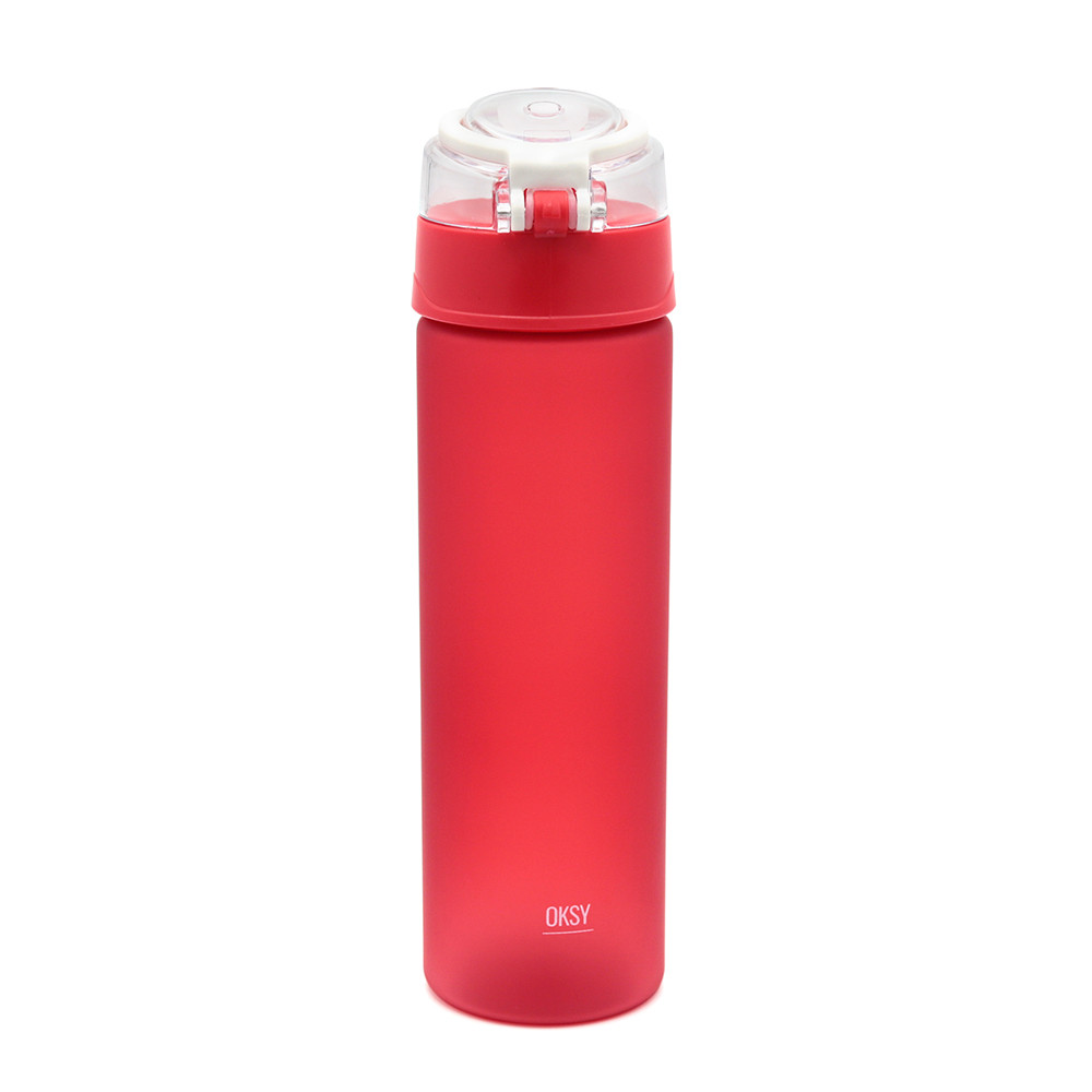 Пластиковая бутылка Narada Soft-touch, красная - фото 5 - id-p224385647