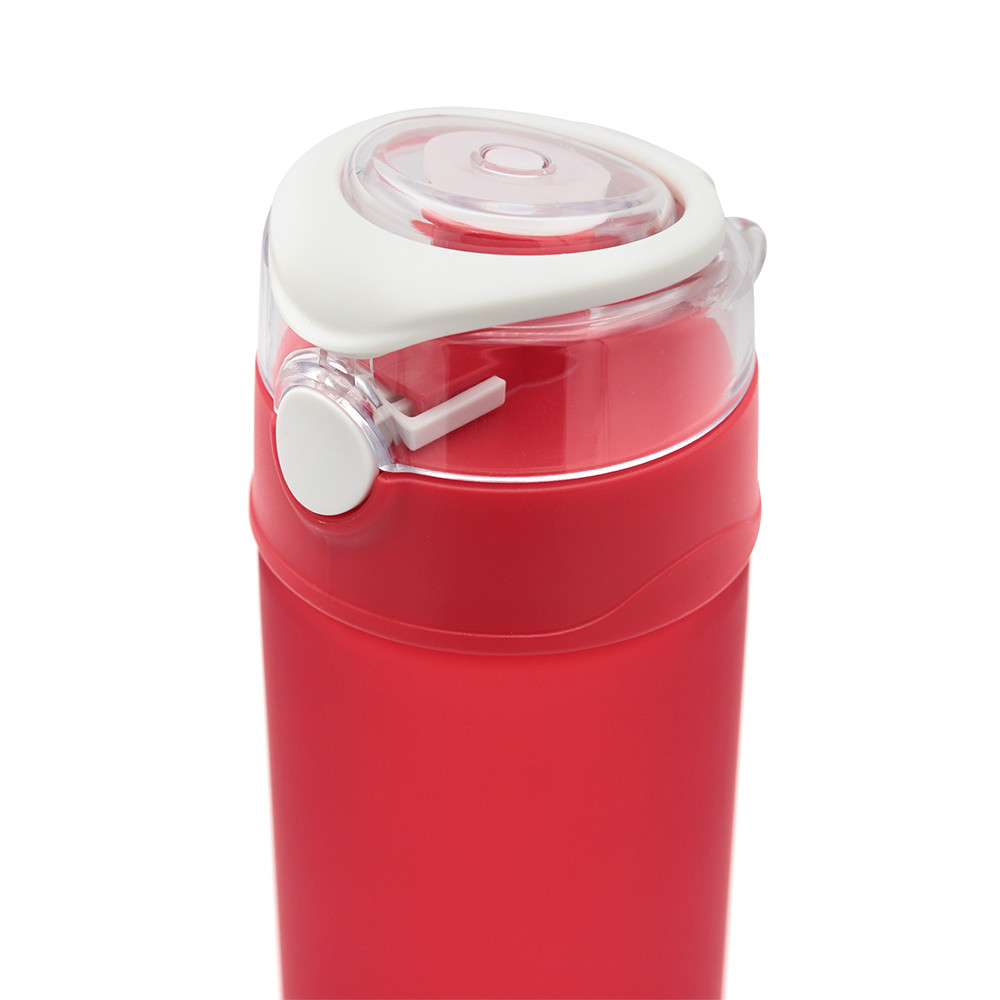 Пластиковая бутылка Narada Soft-touch, красная - фото 6 - id-p224385647