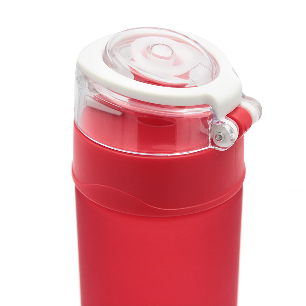 Пластиковая бутылка Narada Soft-touch, красная - фото 7 - id-p224385647