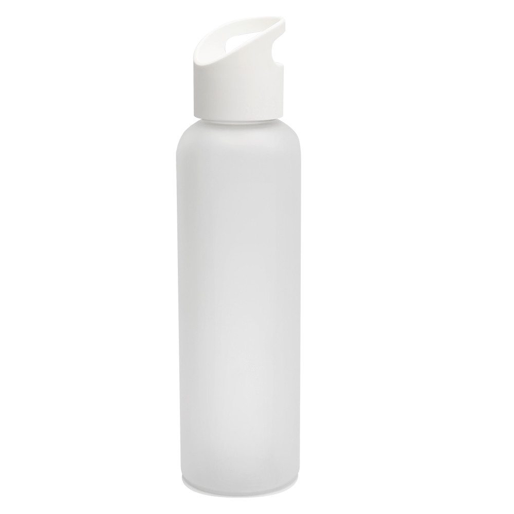 Бутылка пластиковая для воды Sportes (матовая), белая - фото 1 - id-p224378683