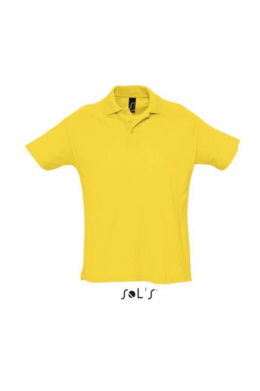 Джемпер (рубашка-поло) SUMMER II мужская,Жёлтый XL - фото 1 - id-p224384734