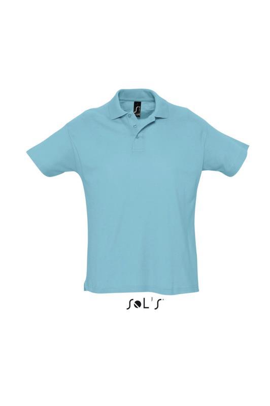 Джемпер (рубашка-поло) SUMMER II мужская,Бирюзовый XS - фото 1 - id-p224384770