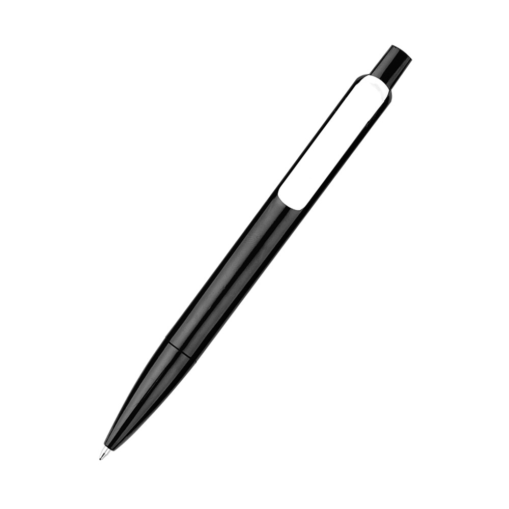 Ручка пластиковая Nolani, черная - фото 2 - id-p224385743