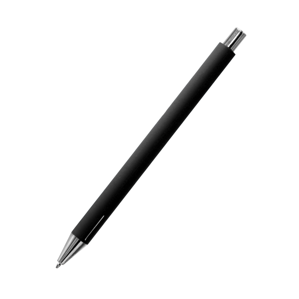 Ручка металлическая Elegant Soft софт-тач, черная - фото 4 - id-p224386800