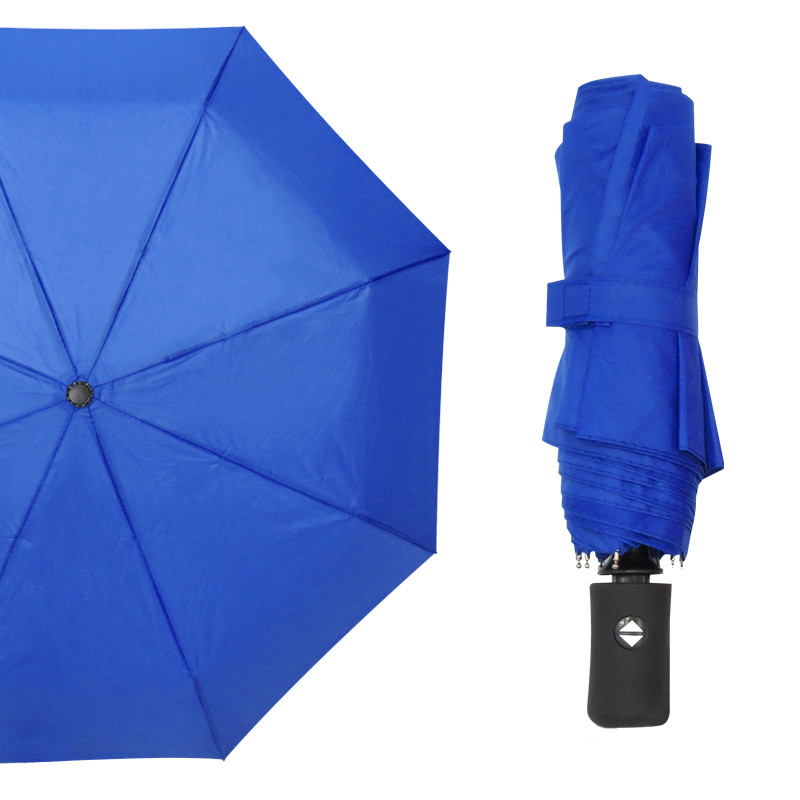 Автоматический противоштормовой зонт Vortex, синий - фото 3 - id-p224386812