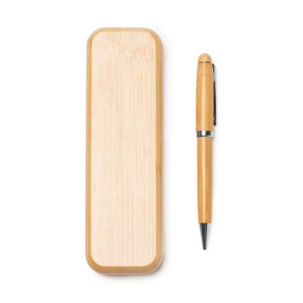 Шариковая ручка из бамбука BODONI, Дерево - фото 1 - id-p224378942