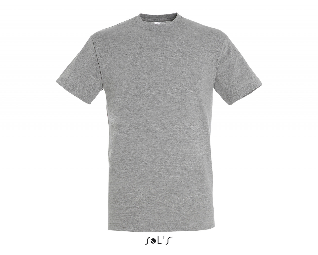Фуфайка (футболка) REGENT мужская,Серый меланж 4XL - фото 1 - id-p224383951
