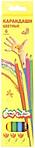 Карандаши цветные «Каляка-Маляка» 6 цветов, длина 175 мм