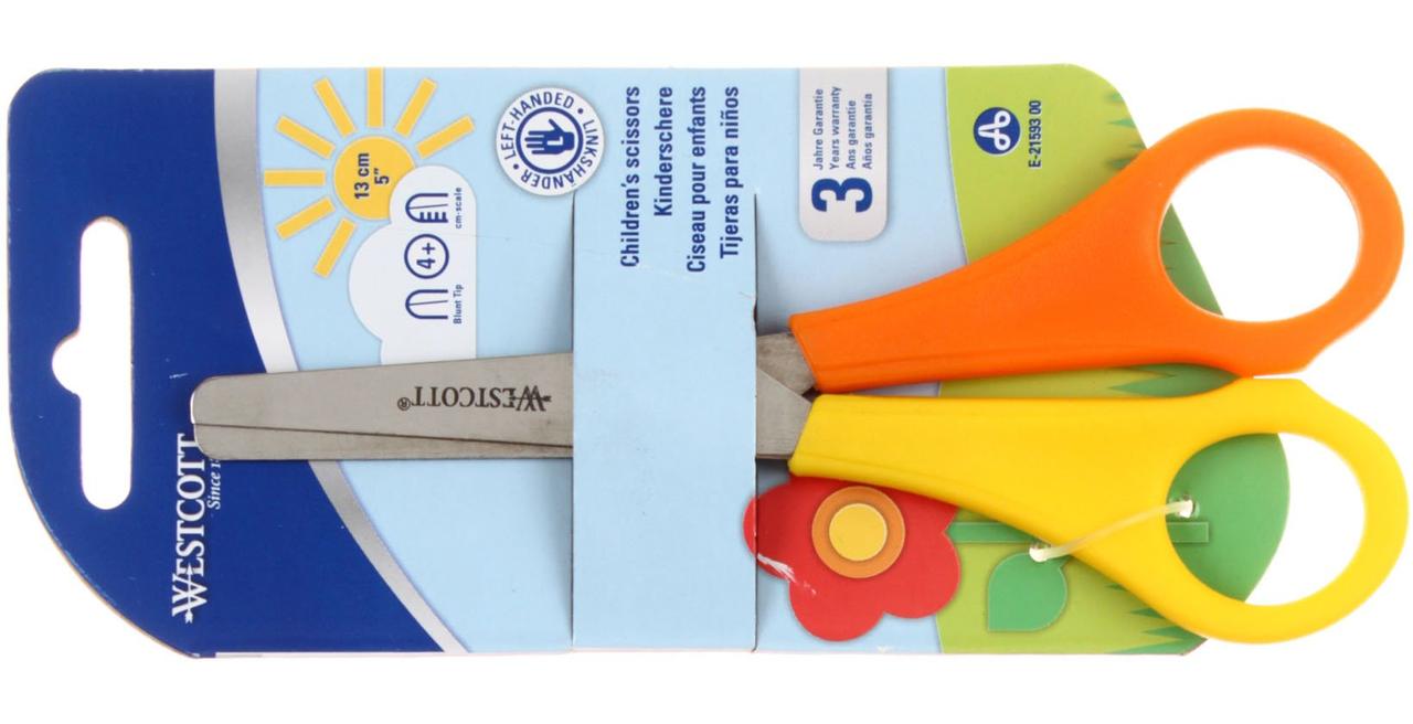 Ножницы канцелярские детские Acme для левшей 130 мм - фото 1 - id-p224391640