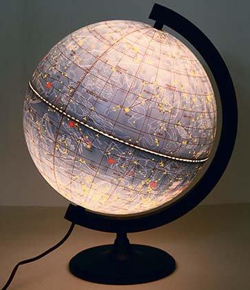 Глобус астрономический с подсветкой «Роскартография» диаметр 320 мм, 1:40 млн - фото 1 - id-p224391659