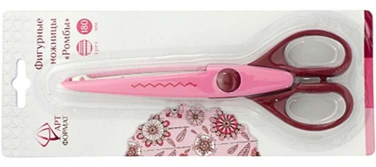 Ножницы с фигурными лезвиями «Арт-формат» «Ромбы» - фото 2 - id-p224391666