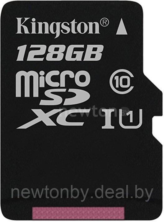 Карта памяти Kingston Canvas Select SDCS/128GBSP microSDXC 128GB - фото 1 - id-p224395460