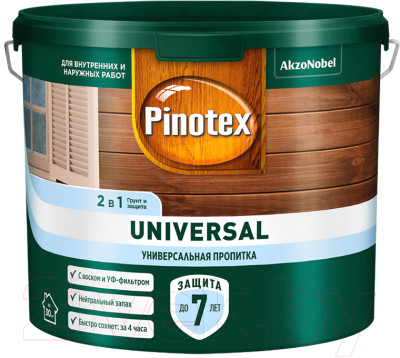 Пропитка для дерева Pinotex Universal 2в1 - фото 1 - id-p224394814