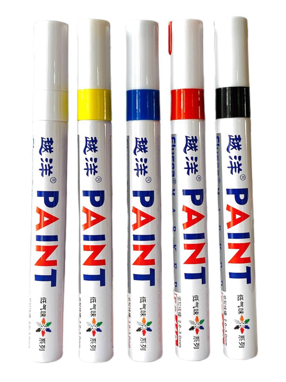 Промышленный маркер Flysea Paint Marker FS-110, средний наконечник, 8 цветов - фото 2 - id-p224397645