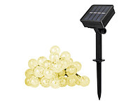 Светильник садовый на солнечной батарее SLR-G05-30Y (гирлянда, шарики, желт.) ФАZА 5033368